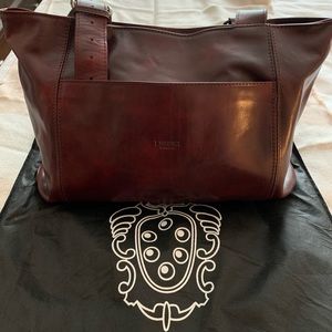 I Medici Firenze Leather Tote! Very high quality leather, new, never used